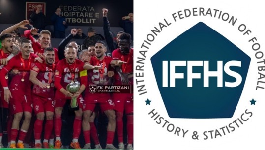 IFFHS/ Besojeni ose jo, Partizani lë pas Chelsean në renditjen botërore të klubeve