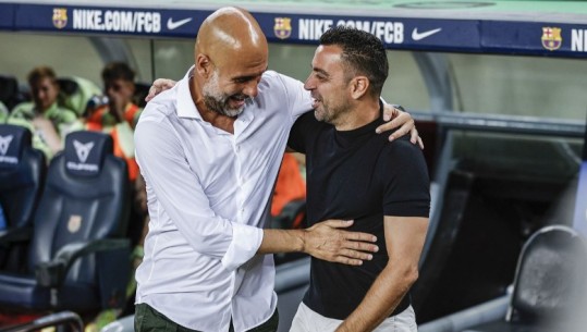 Pep Guardiola në krah të Xavit: Presioni te Barça është i pakrahasueshëm