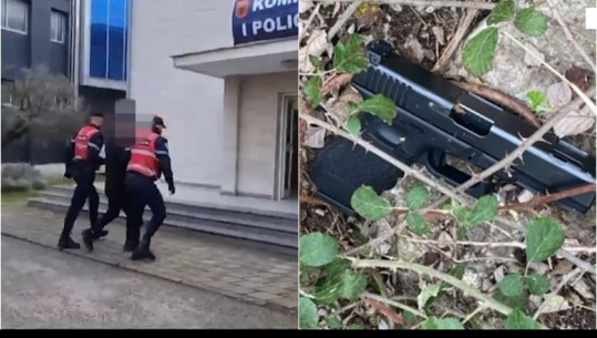 VIDEO/ Lëviznin të armatosur dhe me makina të blinduara, 3 të arrestuar në Fier! Tentuan t'i iknin policisë dhe hodhën armët në ferra