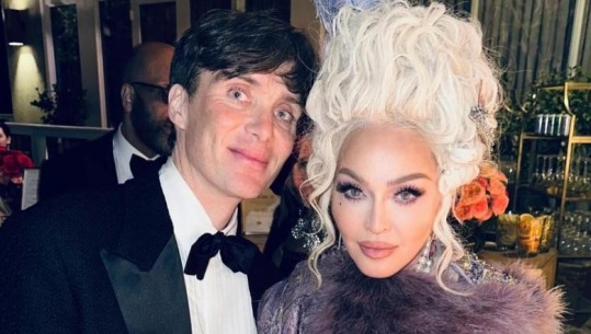 Madonna e emocionuar që takoi Cillian Murphy: Aktori im i preferuar