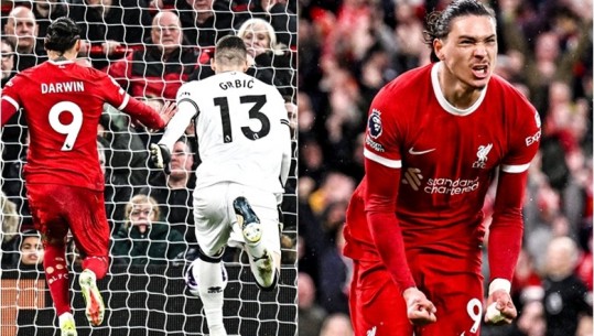 Tri pikë me vuajtje, Liverpool mund 3-1 Sheffield United dhe rikthehet në krye të Premier League