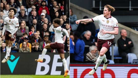 Man. City 'zhdëp' Crystal Palace, e përmbys 2-4 në Londër! De Bruyne tjetër nivel