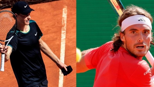 Tenis/ Befasi në Monte Carlo, Tsitsipas eliminon 2-1 italianin Sinner! Greku shkon në finale