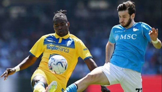 VIDEO/ Kampionët humbasin spaletat, Napoli 2-2 Frosinone në 'Maradona'