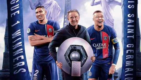 Zyrtare/ PSG kampione e Ligue I për herë të 12-të në histori