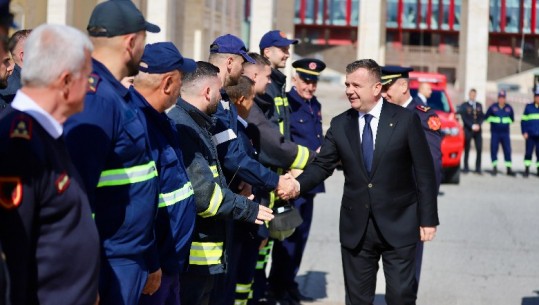 Përkujtohet Dita Ndërkombëtare e Shërbimit Zjarrfikës, Balla: Kemi hyrë në fazë transformimi të thellë, duhet të krijohet edhe shërbimi vullnetar zjarrfikës