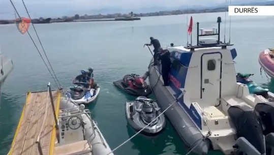 Siguria në plazhe gjatë sezonit turistik, bllokohen 2 Jet Ski pa dokumente në Durrës