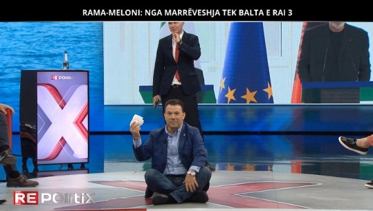 Galdini bën veprimin e pazakontë në 'Repolitix', ulet në mes të studios: Të qajmë për Ramën dhe Melonin