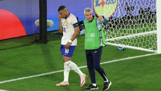 Euro 2024/ Theu hundën përballë Austrisë, Kylian Mbappe do të luajë me maskë (FOTOT)