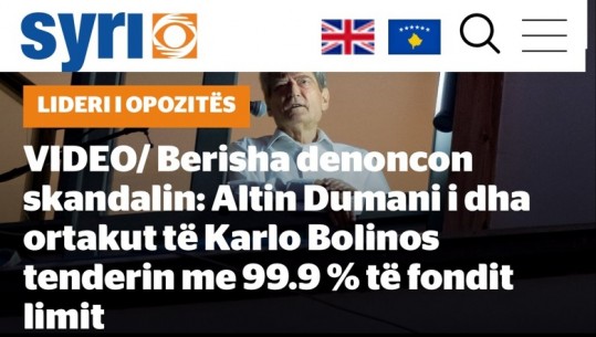 Carlo Bollino: Berisha harron dhe gënjeshtrat që thotë! Më akuzon për një “faj” që u dënua për shpifje, duke përfshirë tani edhe SPAK