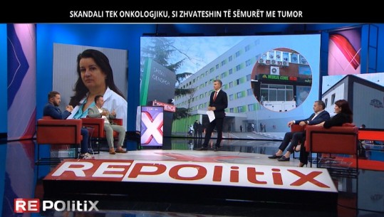 Skandali tek Onkologjiku/ Koduzi në 'Repolitix': Shërbimi më i keqfinancuar! Gazetarja: Mjeku denoncoi rrezatimin e Kobalto Terapisë, u detyrua të linte punën