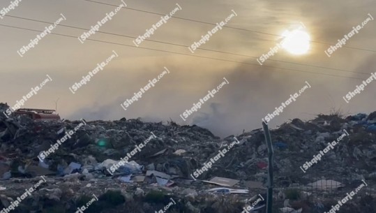 VIDEO/ Përfshihet nga flakët fusha e mbetjeve në Vlorë dhe Përmet, dyshohet i qëllimshëm