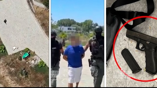 VIDEOLAJM/ Arrestohet Astrit Avdylaj, momenti kur RENEA mësyn vilën me mure të larta në Shijak