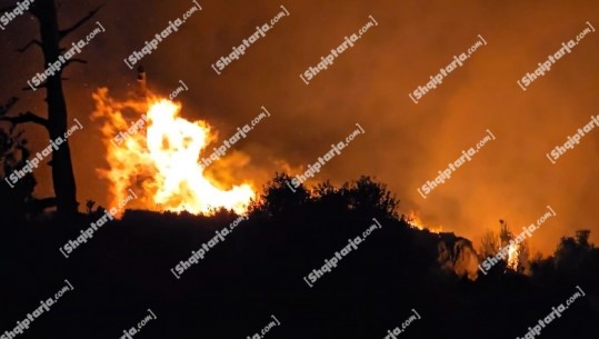 Qafa e Llogarasë ende në flakë, vijon përhapja e zjarrit 