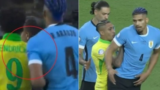 VIDEO/ Shok skuadre te Barcelona, Raphinha dhe Araujo përleshen për lojtarin e Real Madrid