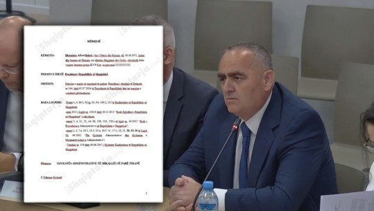 Fredi Beleri i kërkon Gjykatës Administrative të Tiranës të pezullojë dekretin e Begajt për shpalljen e zgjedhjeve në Himarë