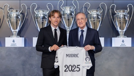 Zyrtare/ Luka Modric firmos me Real Madrid