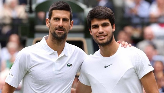 Paris 2024/ Novak Djokoviç dhe Carlos Alcaraz diskutojnë medaljen e artë në tenis