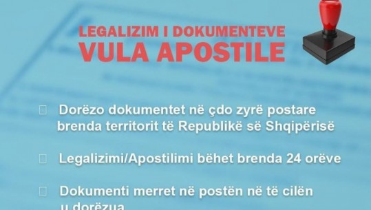 Ministria e Jashtme: Pajisja e dokumenteve me vulë apostile bëhet për 24 orë 