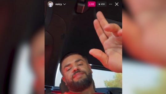 Noizy lirohet nga qelia, hyn live në instagram! E shohin 49 mijë ndjekës! Ja çfarë tha 