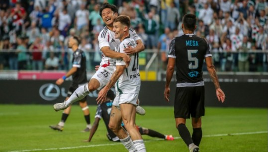 Drita 1 orë me 1 lojtar më pak, Legia fiton përballjen e parë 'play-off' në C.League! Fiorentina vuan pafund me hungarezët (VIDEO)