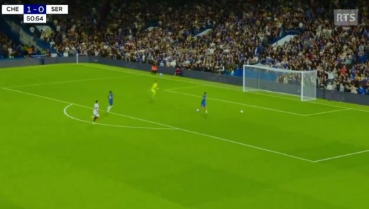 Gafa e Guiu, futbollisti i Chelsea-s nuk shënon me portën e boshatisur! Londinezët ia dalin me vështirësi (VIDEO)