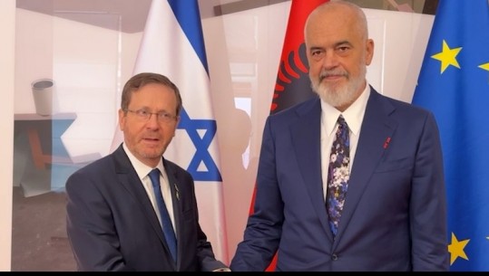 Tiranë/ Rama pret në kryeministri presidentin e Izraelit, Isaac Herzog