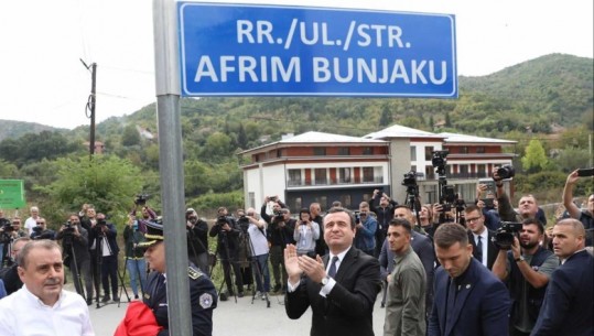 Një rrugë në veri të Kosovës merr emrin e Afrim Bunjakut