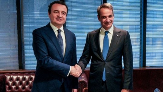 Raportet diplomatike Kosovë-Greqi, Kurti takon Mitsotakis në New York 