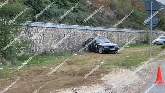 Aksident në aksin Korçë-Pogradec! Shoferi humb kontrollin e mjetit dhe del nga rruga, 2 të plagosur