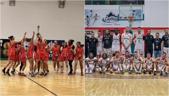 Basketboll/ Flamurtari për femra dhe Besëlidhja për meshkuj kampion të Superkupës! Për lezhjanët historike