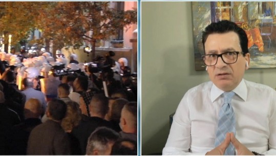 Spahiu: Protesta e PD ishte qesharake si tifozat e Partizanit dhe Tiranës, me djegie pemësh, thyerje xhamash dhe fishekzjarre