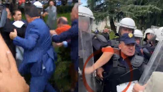 Deputetët e PD sulmojnë efektivët e FNSH në Kuvend: Na drejtuan armën! Policia: S'është e vërtetë, kishin spraj! JA ME VIDEO ÇFARË KA NDODHUR