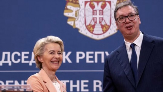 Vuçiç takon Von der Leyen: Avokimi për një Serbi evropiane, shumë i rëndësishëm