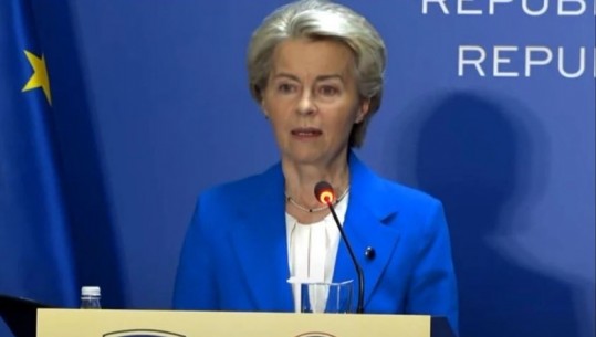 Von der Leyen në Kosovë, Osmani i kërkon heqjen e masave ndëshkuese dhe reagim ndaj Serbisë! Presidentja e KE: Duhet ende punë