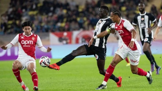 Ligue 1/ Monaco në 'rënie të lirë', Angers e mposht 0-1! Lille dhe Lyon barazojnë me gola