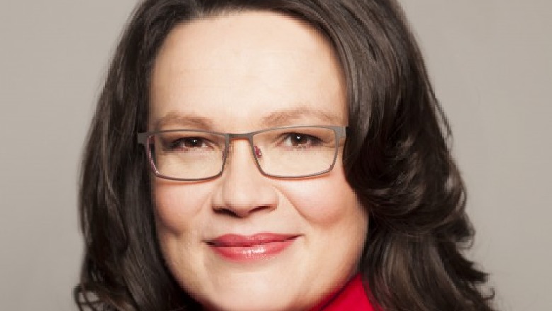 Andrea Nahles, gruaja e parë në krye të Social Demokratëve në Gjermani