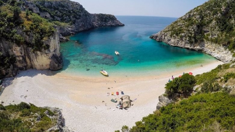 Foto/Gjiri i Gramës, një ndër mrekullitë e bregdetit shqiptar