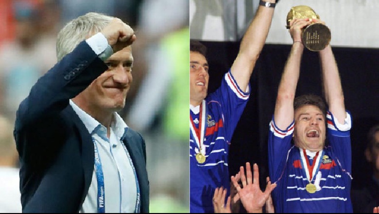 Deschamps në histori, kampion Bote si lojtar e trajner