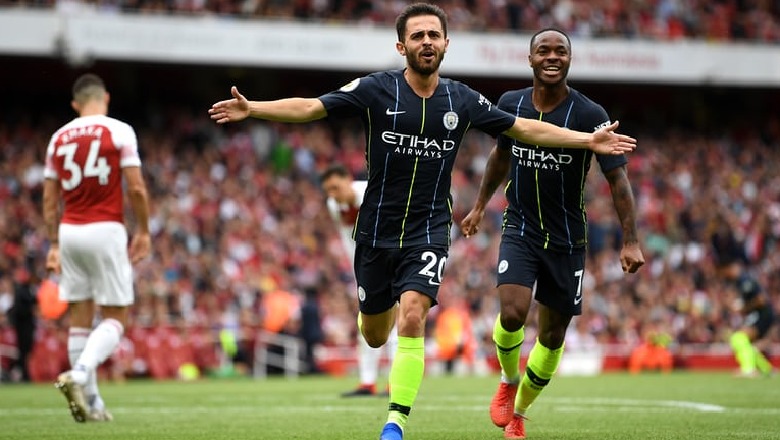 Manchester City mposht Arsenalin, kampionët e nisin mirë