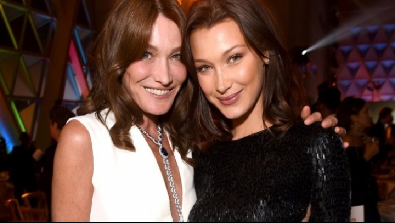 Është Bella Hadid apo Carla Bruni?! Njerëzit bëhen lëmsh në javën e modës në New York 