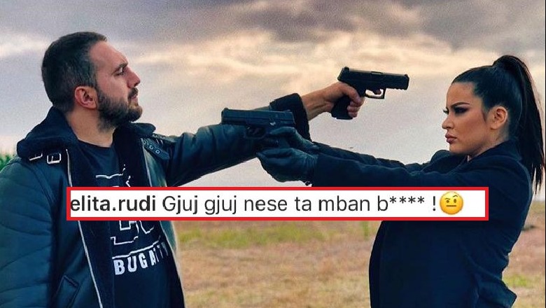 'Gjuj, gjuj po ta mbajti b**ha', Gjiko dhe Elita i drejtojnë armët njëri-tjetrit