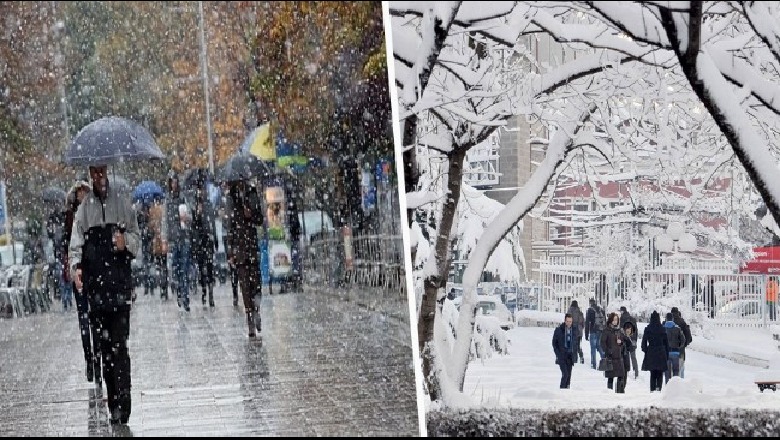 Temperatura në rënie dhe reshje bore, njihuni me parashikimin e motit për sot