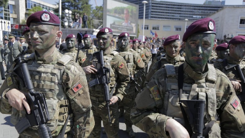 Shqipëria, 10 vjet në NATO, paradë në Sheshin 'Nënë Tereza' (FOTO)