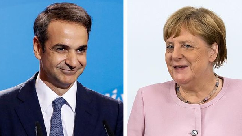 Mitsotakis në Berlin premton reforma dhe plane më të buta kursimesh 