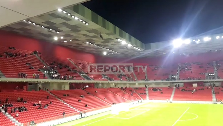 FOTOT e para nga brenda stadiumit 'Arena Kombëtare', luhet ndeshja testuese