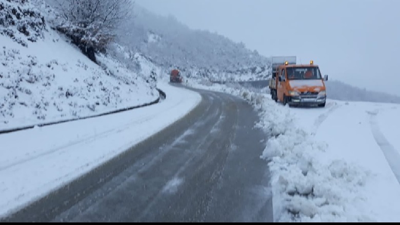 Reshjet e para të dëborës/ ARRSH: Automjetet që zgjedhin të kalojnë në këtë aks rrugor të reduktojnë shpejtësinë