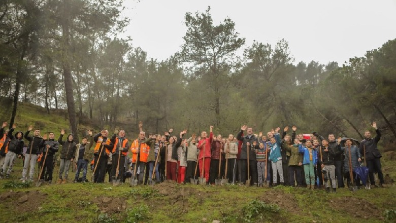 Mbillen pemë në kodrën që rrezikohet nga erozioni, Veliaj: Të rikuperojmë dëmin ndër vite me pyjet (FOTO)