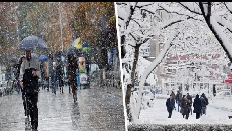 E diela me shi në të gjithë vendin, dëborë në zonat e thella malore