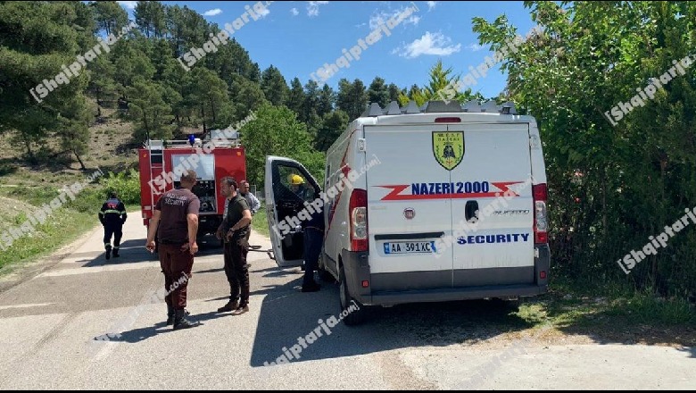 Merr flakë në Libohovë makina e blinduar e transportit të parave (FOTO)